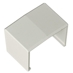 Hubbell PL1SC Non-Metallic Raceway Splice Cover 4.680 Inch, Office White, CSA Certified