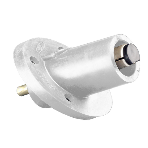 BALL NOSE MALE PANEL RECEPTACLE, THREADED STUD, 22 SERIES SINGLE POLE