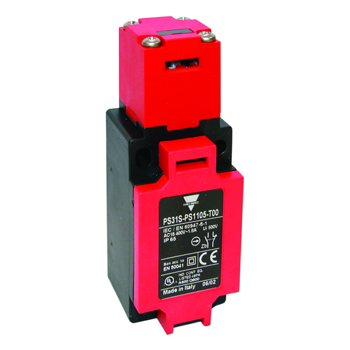 SAFETY ELECTROMECHANICAL LIMIT SWITCH FOR KEY ACTUATOR; 90DEG